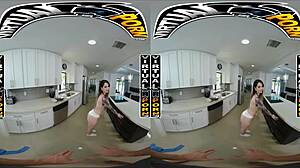 I clean dishes while getting dirty with valerica steele