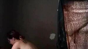 horny wife eagerly sucks and rides her husband's fat cock at home