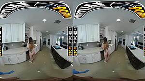 I clean dishes while getting dirty with valerica steele