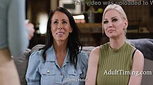 Demi Hawks Cums Hard from Stepmoms Kenzie Taylor & Reagan Foxx