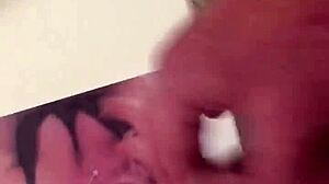 Intense Cum Tribute Masturbation Dedicated to Donna's Hot Body