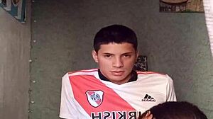 Latina Amateur Teases Soccer Player with Handjob Before Swallowing His Monster Cock