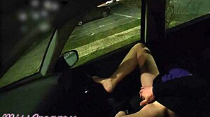 Public Encounter With Wife In Parking, Stranger Interacts Until Climax - Voyeur Catches It Part 1 - Misscreamy