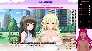 Wow, Lewdneko plays Love Cubed so provocatively!