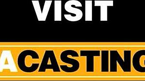 latina with enhanced assets prepares for her casting interview