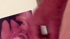 Intense Cum Tribute Masturbation Dedicated to Donna's Hot Body