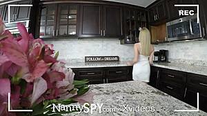 Blonde Nanny Takes on Huge Cock in Hardcore Challenge