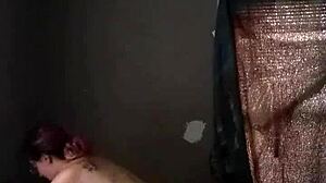 horny wife eagerly sucks and rides her husband's fat cock at home