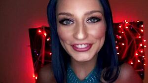 Jewelz Blu SUCKS & BANGS hard for her HALLOWEEN treat!