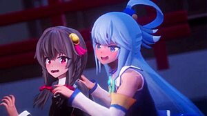 Konosuba Aqua In Hentai Cartoon Story