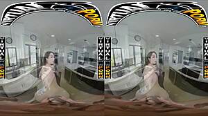 I clean dishes while getting dirty with valerica steele