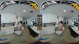 I clean dishes while getting dirty with valerica steele