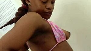 Возбужденный черный демон сходит с ума от анала и спермы на лицо! 🔥