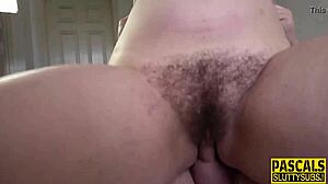 submissive skank gets her tight pussy roughly plowed