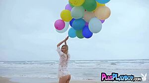 Blonde Milf Francy Torino's Perfect Ass Striptease