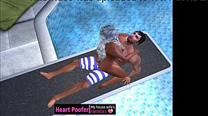 Captured At The Public Swimming Pool Jumping Board