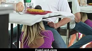 Madrasta tarada quer foda intensa comigo