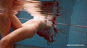 Hot Brunette Lola Teases with Big Tits in Shower