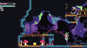 flip witch pixel hentai game ep 13 huge cock titjob and facial