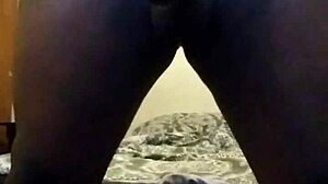 Small Black Cock Busting A Nut!