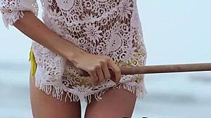 Blonde Milf Francy Torino's Perfect Ass Striptease