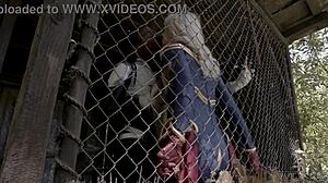 captain marvel in wicked makes her black self squirt hard