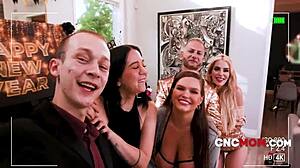 Чувак, эта вечеринка с фриусом и дерущимися женами - просто дикий хаос!