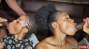 Saya Suka Tengok Gadis Afrika 18+ Nikmati BBC Di Rumah