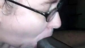 She says, 'I love sucking this black cock'