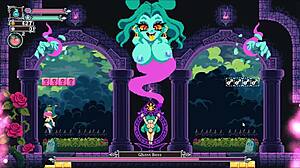 flip witch pixel hentai game ep 13 huge cock titjob and facial