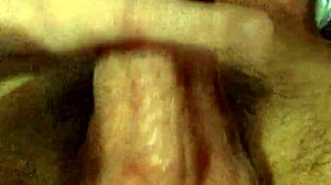 Webcam guy masturbates his cock again