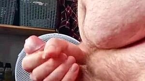 Chubby Guy Pounds Dildo Deep And Cums Hard In Fat Gay Compilation