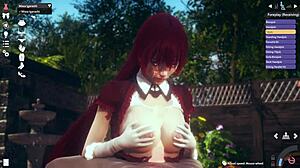 I love exploring Honey Select 2 with its redhead anime characters
