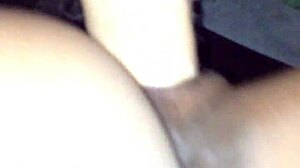 Sexy red bone taking that hard cock deep