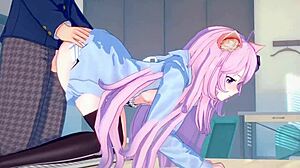 watch nyanners in this 3d hentai cartoon sex