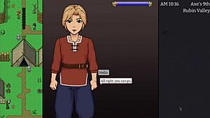 Imperial Gatekeeper MILF Guards Border With Big Tits After War