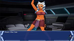 star wars cosplay gang heats up in orange trainer 23