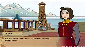 four element trainer book 5 slav part 8 with korra oppai 😍