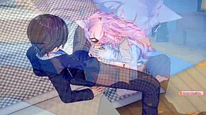 watch nyanners in this 3d hentai cartoon sex