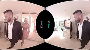 feeling the passion as big tit blonde layla price rides hard in virtual reality