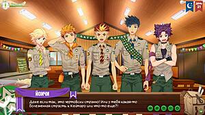 Game Friends Camp Episode 36 - Keitaro Diary Russian Voiceover