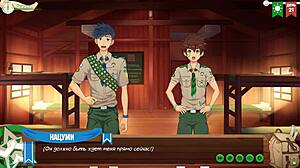 Game Friends Camp Episode 36 - Keitaro Diary Russian Voiceover