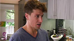 Step Mom Marica Hase Sucks Step Son's Blues Away