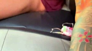 Latina milf teacher deepthroats in parking lot