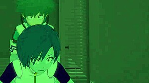 Toru Hagakure's Intense Emotional Sex In My Hero Academia Hentai.