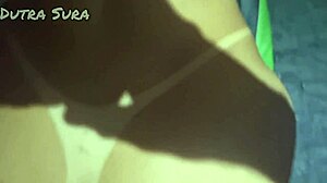 Husband made me act like whore and fill with cum for him, ended at drive