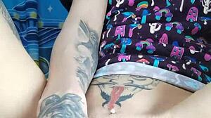 Nastya Fox Fucks Dildo Hard!