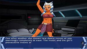 star wars cosplay gang heats up in orange trainer 23