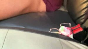 Latina milf teacher deepthroats in parking lot