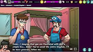 Feeling Intense Pleasure in Gay Harem Gangbang Bukkake